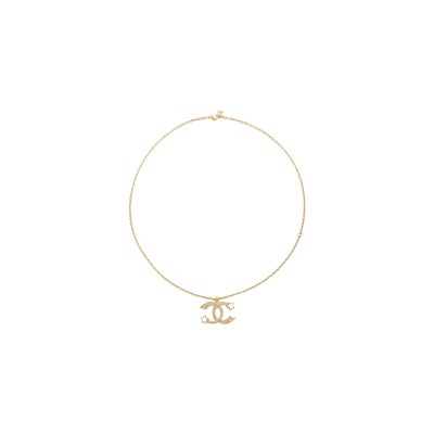 CHANEL DOUBLE C STAR NECKLACE ABC473